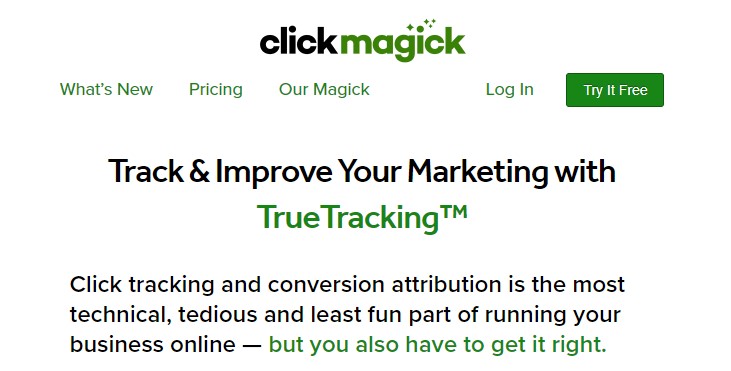 ClickMagick Review (2022): Overview, Ease of Use, Features, Pricing - StatsDrone